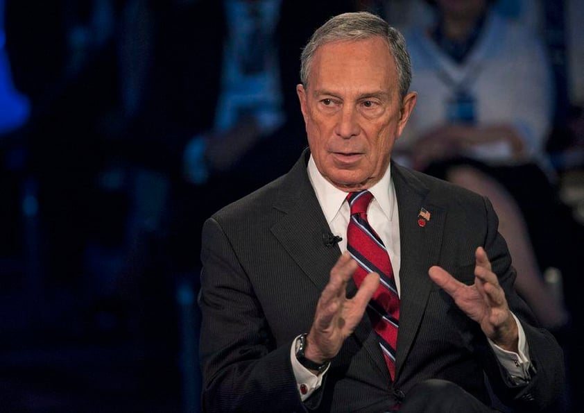 El fundador de la agencia de información financiera Bloomberg, Michael Bloomberg.