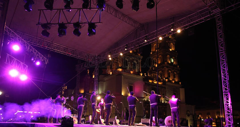 El concierto de la agrupación originaria del estado de Aguascalientes tuvo lugar en la Plaza de Armas.