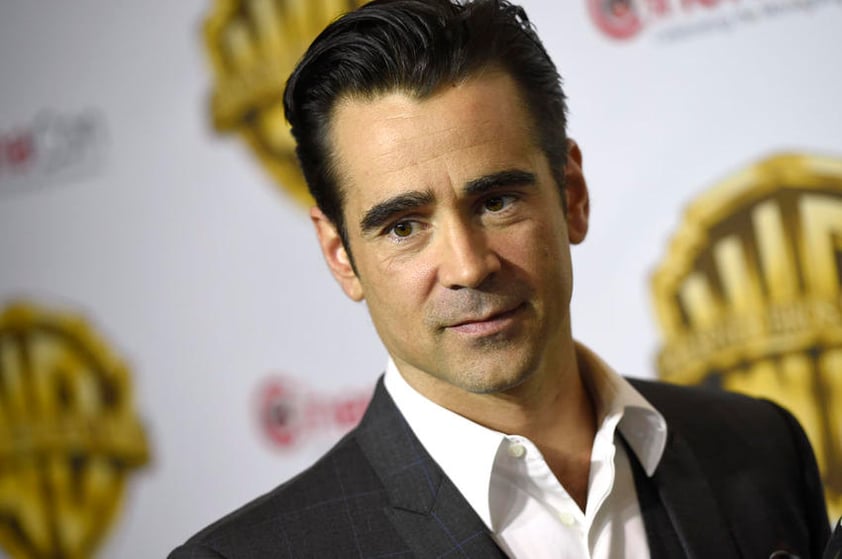 Colin Farrell fue de los actores más seguidos por las cámaras en el evento.