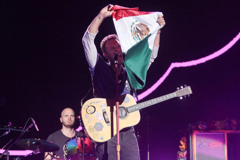 La agrupación liderada por Chris Martin se presentó en el Foro Sol.