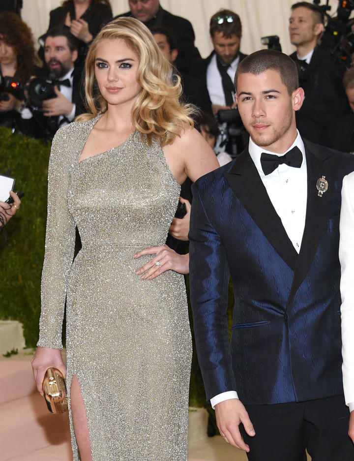 Kate Upton y Nick Jonas.