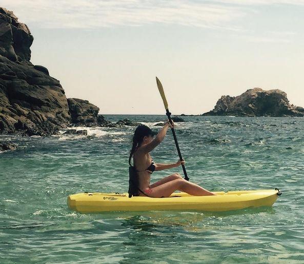 Vanessa Huppenkothen, quien practica cualquier disciplina que la mantenga en forma.