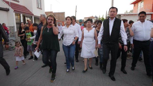 Los vecinos pidieron a las autoridades federales y locales continuar trabajando para garantizarles mayores condiciones de seguridad en la zona.