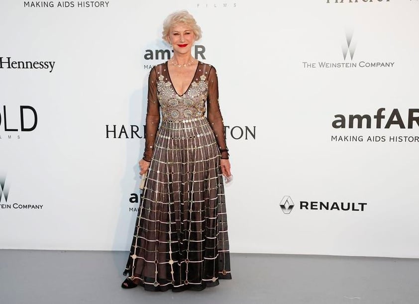 La ganadora del Oscar, Helen Mirren, durante la gala.