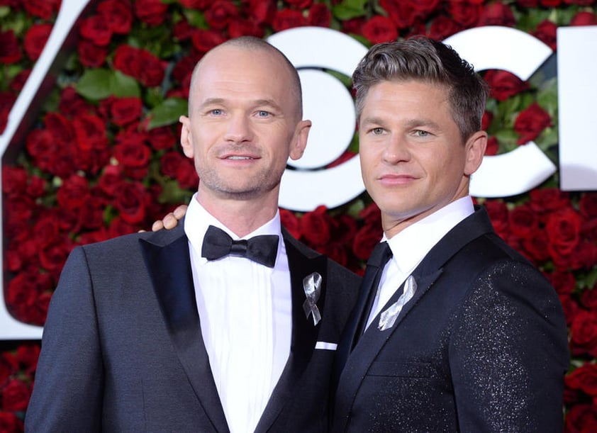 Neil Patrick Harris junto a su esposo David Burtka.