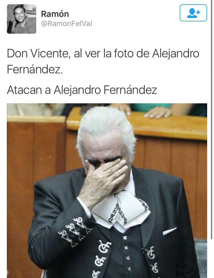 'El Potrillo' hizo quedar mal a su papá Vicente Fernández.