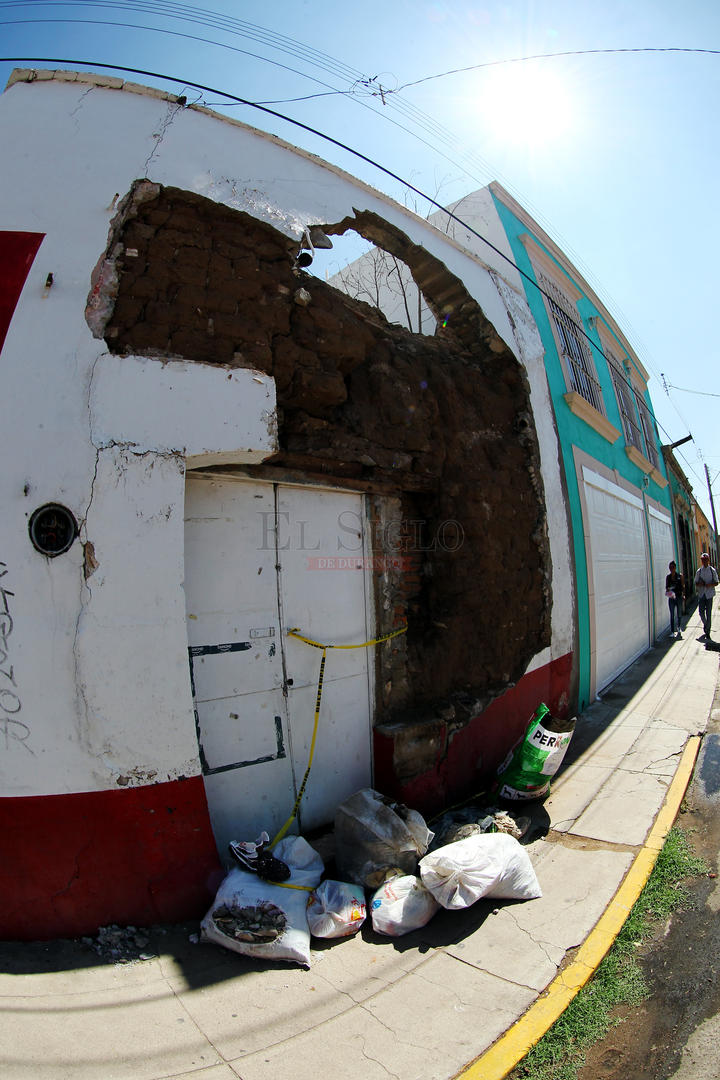 El segmento sur-oriente del Centro de la ciudad no ha recibido acciones de rehabilitación de fachadas, pese que también cuenta con algunas fincas valiosas históricamente.