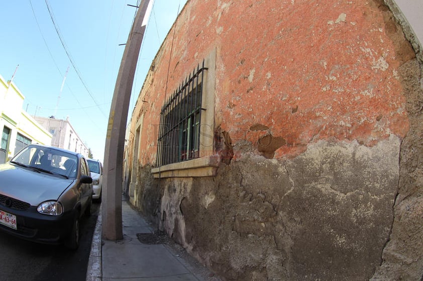 Las más deterioradas muestran daños por las lluvias.