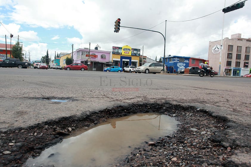 En todos los sectores de la ciudad se observaron las consecuencias de las lluvias.