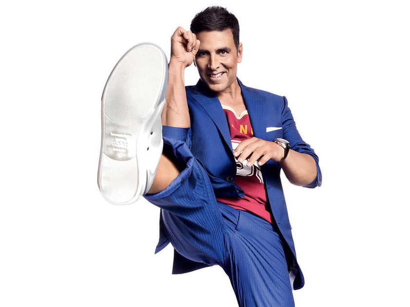 El actor Akshay Kumar quedó en décimo lugar con 31.5 millones.