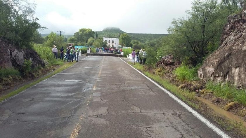 Esto se dio debido a la creciente del arroyo de Coneto.