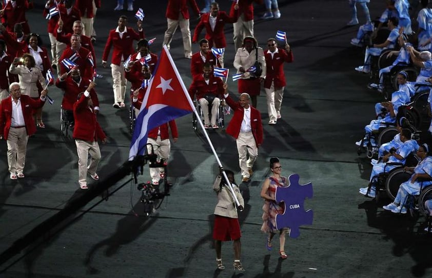 La delegación cubana llenó de ritmo y sabor el ambiente en Brasil.