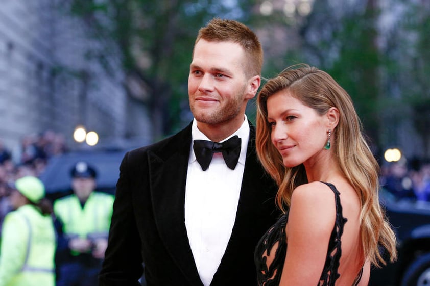 Gisele Bündchen y Tom Brady. La pareja se las ingenió para que su boda fuese lo más privada. Tanto que hasta ahora sólo se han visto pocas fotografías del enlace. La boda se celebró en 2009 en Costa Rica.