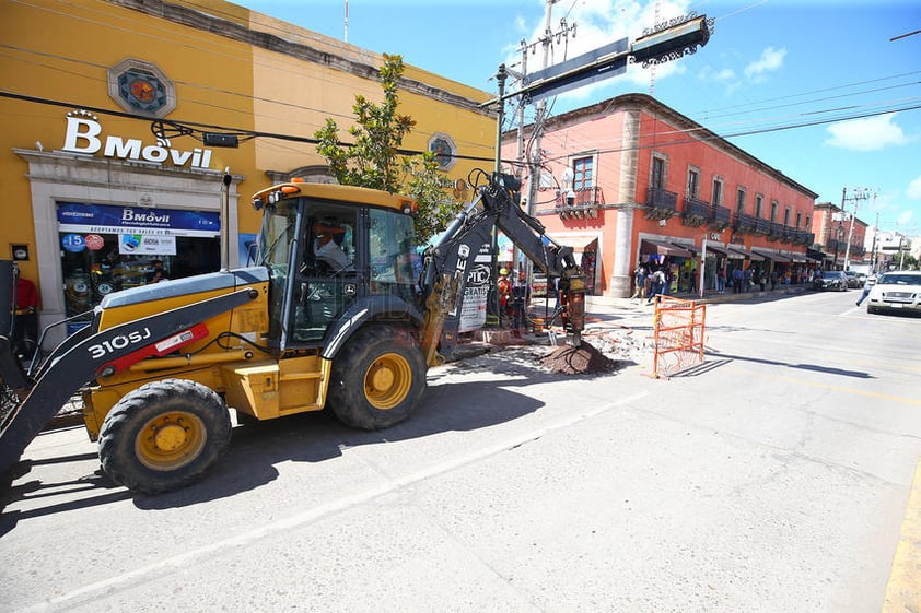 Obras inconclusas en la ciudad de Durango