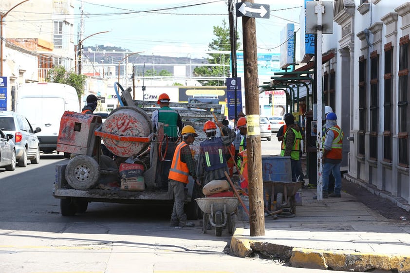 Obras inconclusas en la ciudad de Durango