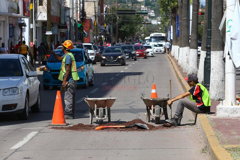 Obras inconclusas en la ciudad de Durango