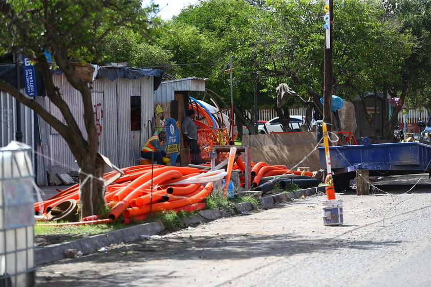 Obras inconclusas en la ciudad de Durango