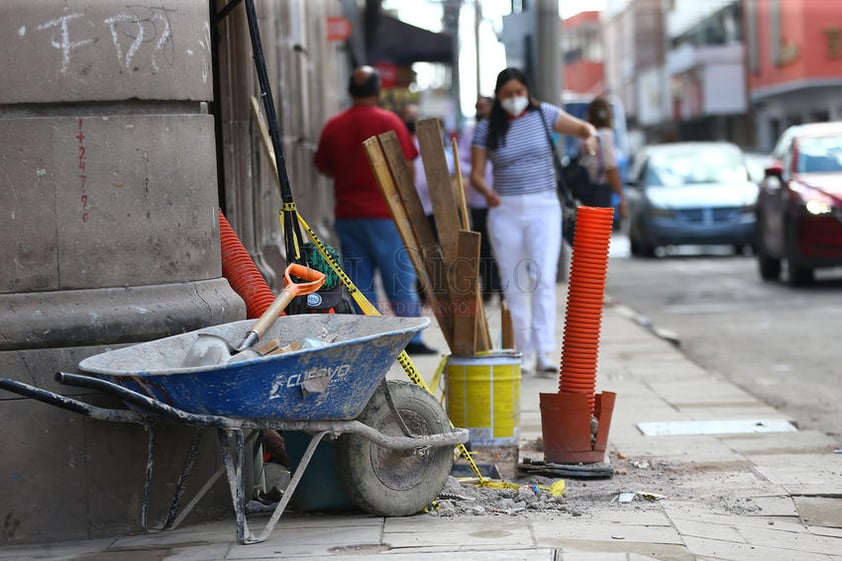 Obras inconclusas en la ciudad de Durango