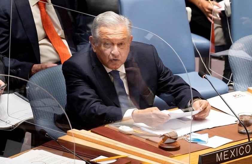 AMLO ofrece mensaje ante la ONU