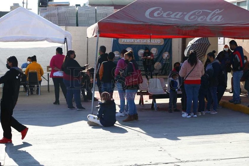 'Interminables' filas para pruebas Covid en Durango