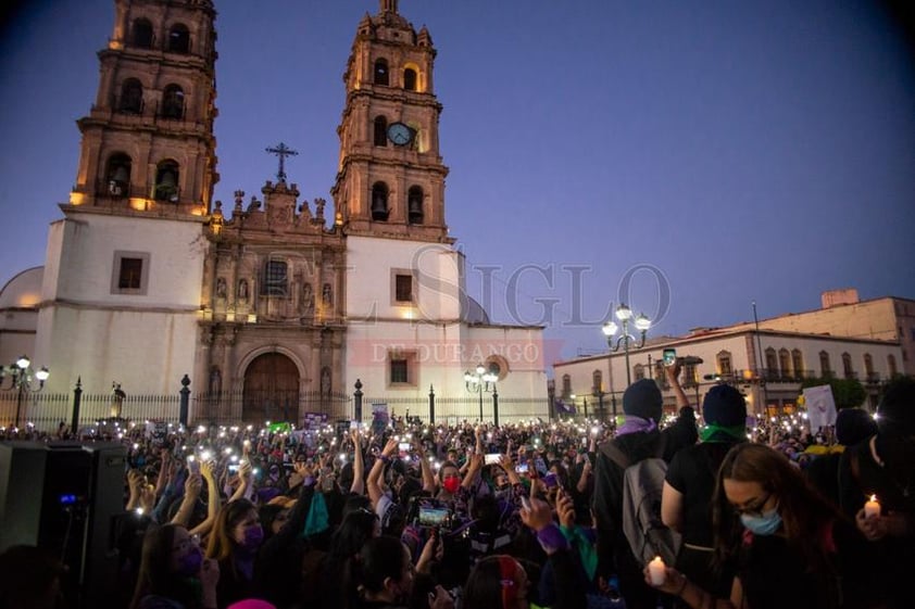 Movimiento 8M en Durango