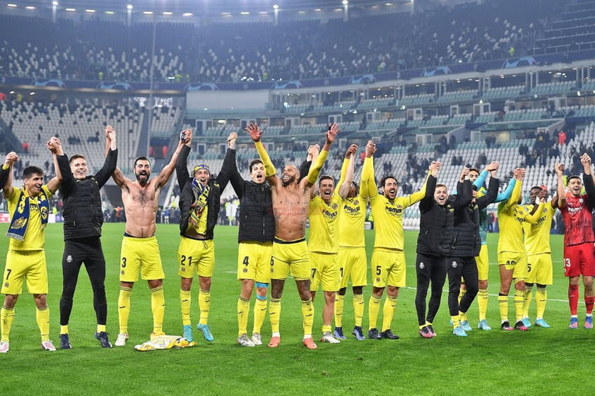 Villarreal golea al Juventus y pasa a cuartos de final de Liga de Campeones