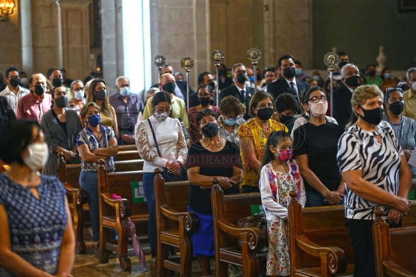 Se lleva a cabo lavatorio de pies en Catedral de Durango