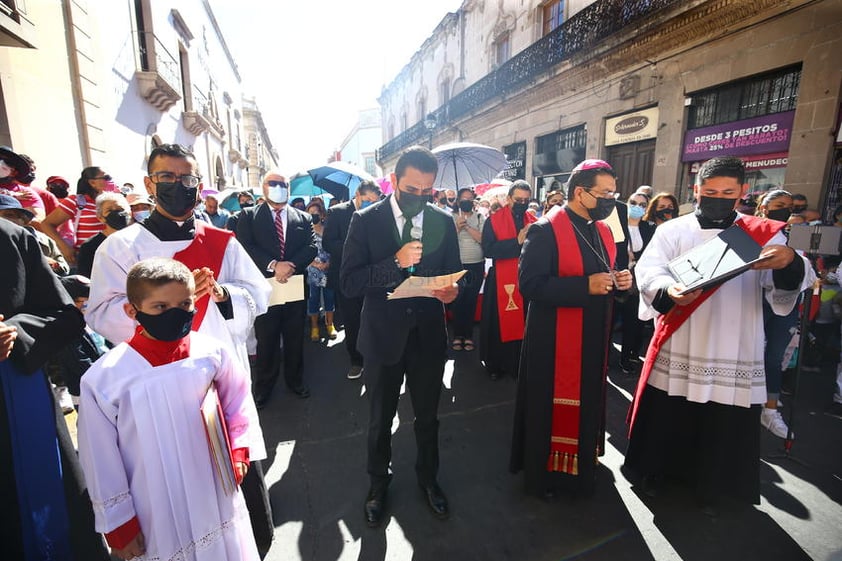 Duranguenses celebran la pasión de Cristo