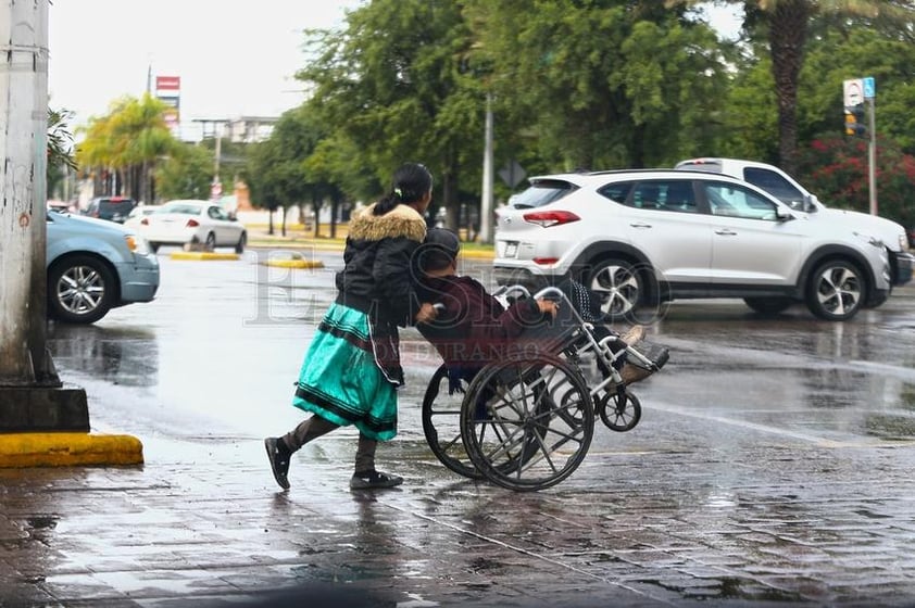 Imágenes de la lluvia de este lunes