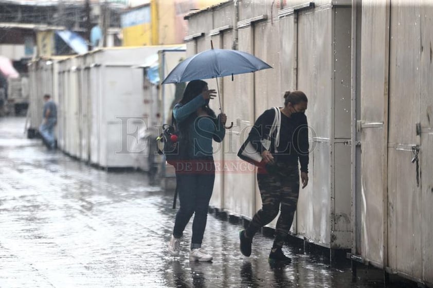 Imágenes de la lluvia de este lunes