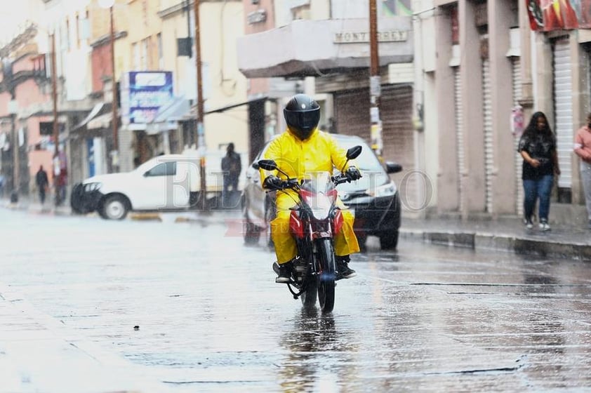 Imágenes de la lluvia de este lunes