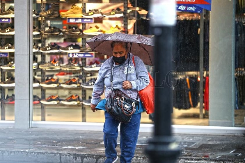 Imágenes de la lluvia de este lunes