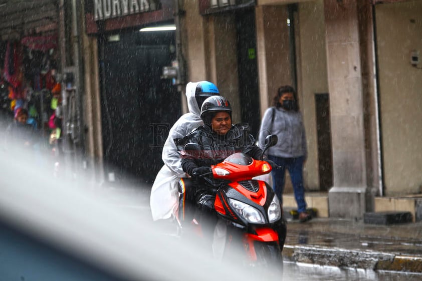 Imágenes de la lluvia de este miércoles