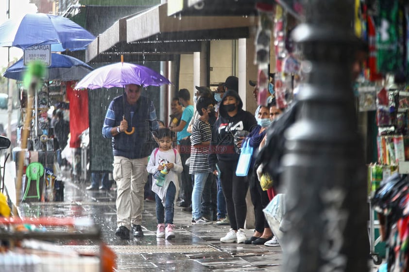 Imágenes de la lluvia de este miércoles