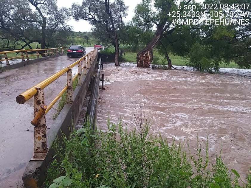 Afectaciones por lluvias