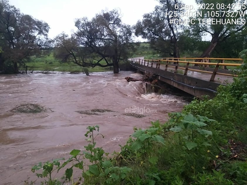 Afectaciones por lluvias