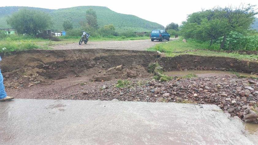 Afectaciones por lluvias