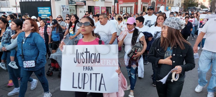 MARCHA POR LA DESAPARICIÓN DE LUPITA VÁZQUEZ