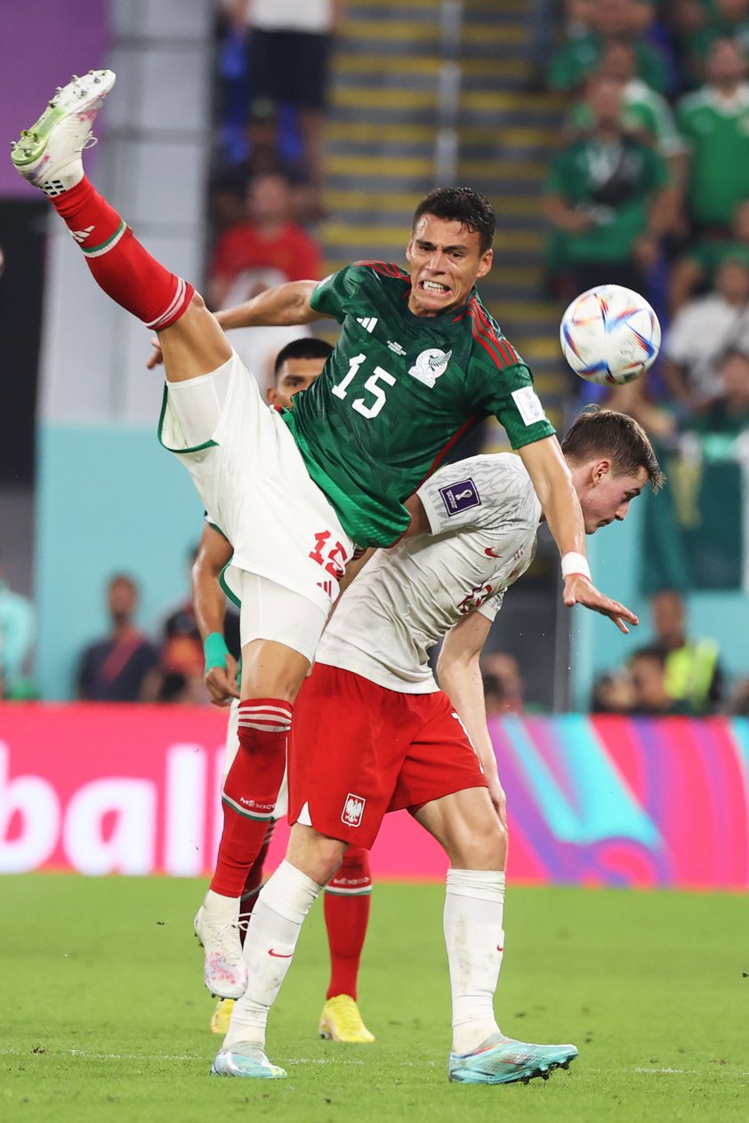 Afición mexicana captada durante el encuentro contra Polonia, en el Mundial de futbol Qatar 2022.