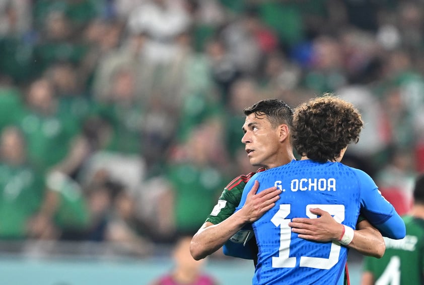 Afición mexicana captada durante el encuentro contra Polonia, en el Mundial de futbol Qatar 2022.