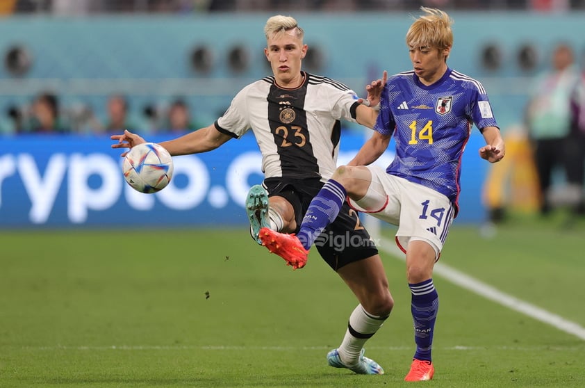 Japón logró remontar el marcador a Alemania en los últimos instantes del partido