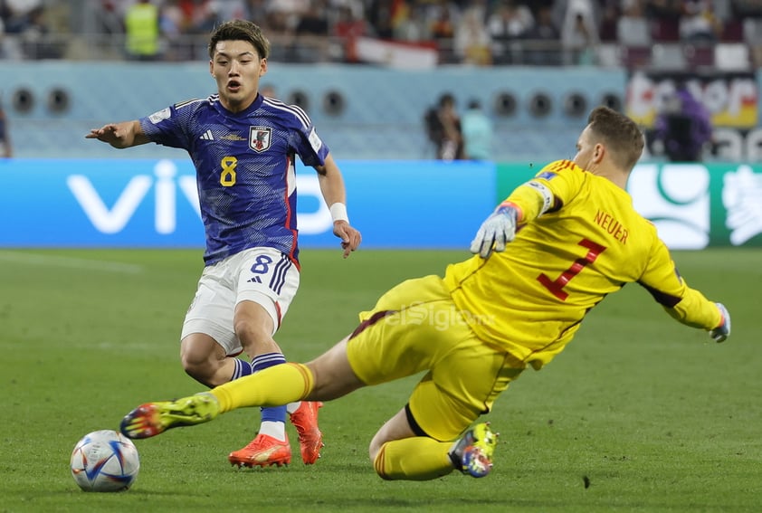 Japón logró remontar el marcador a Alemania en los últimos instantes del partido