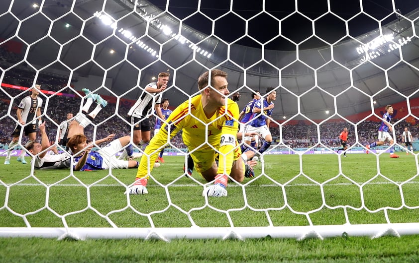 Japón logró remontar el marcador a Alemania en los últimos instantes del partido