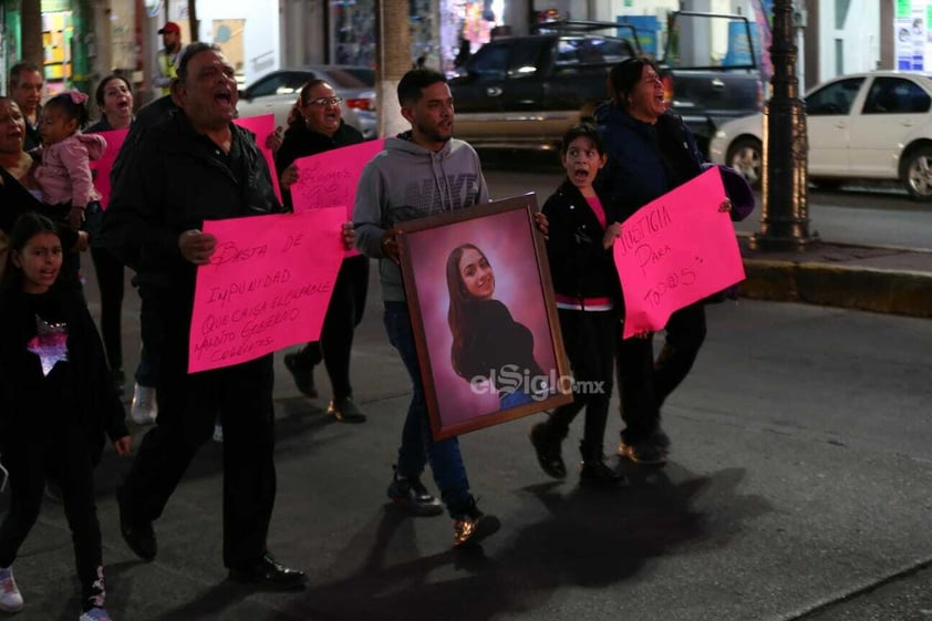 Marcha para exigir justicia para víctimas de meningitis