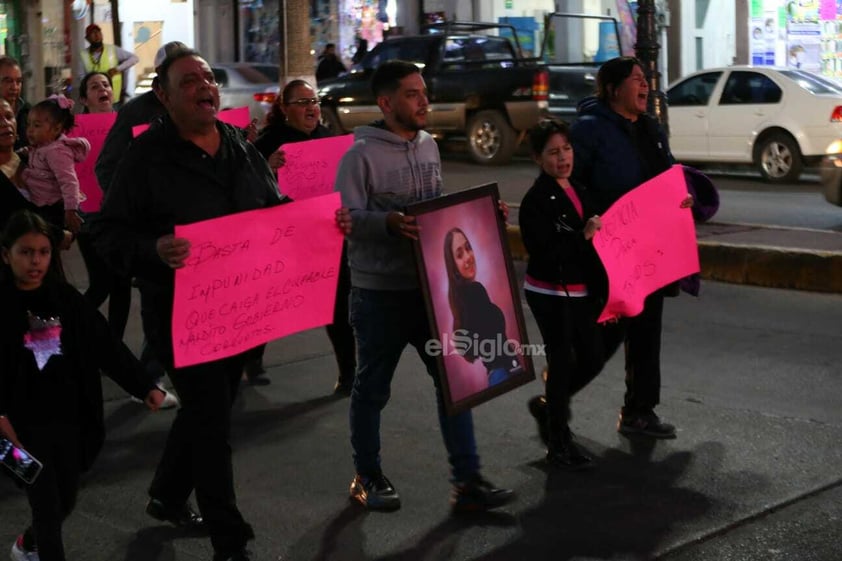 Marcha para exigir justicia para víctimas de meningitis