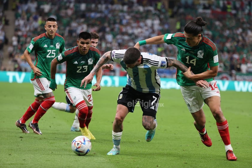 La Selección Mexicana no pudo ante la Albiceleste y se quedó en el fondo del Grupo C con un punto