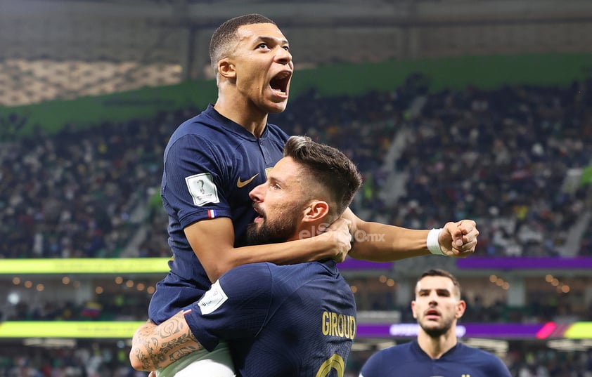 Olivier Giroud, con un tanto al borde del descanso, y Kylian Mbappe, con un doblete, firmaron la victoria de Francia sobre Polonia (3-1) que sitúa a los campeones del mundo en los cuartos de final