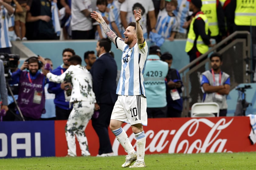 Argentina avanza a semis en Qatar 2022