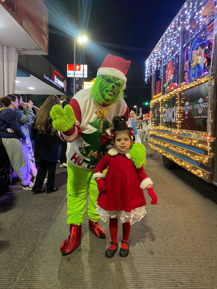 Desfile navideño en Durango