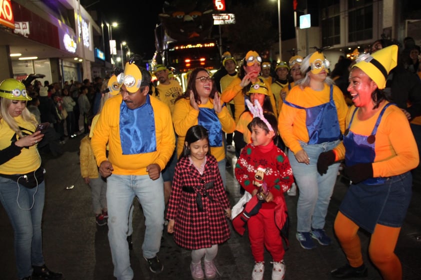 Desfile navideño en Durango